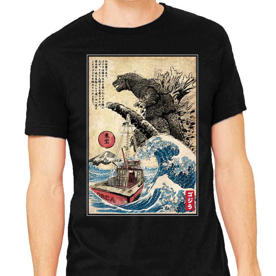 Orca In Japan Woodblock