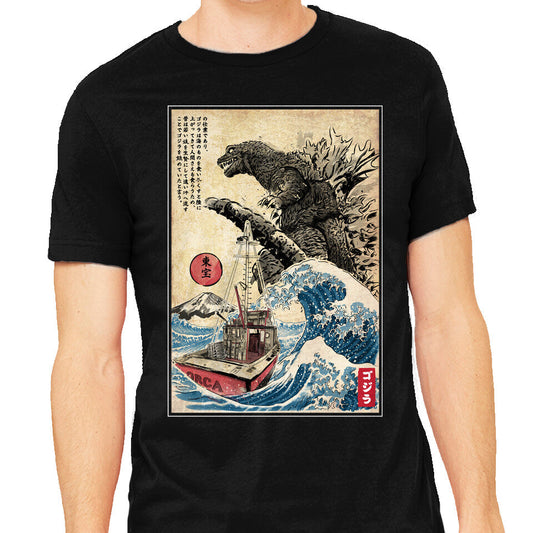 Orca In Japan Woodblock